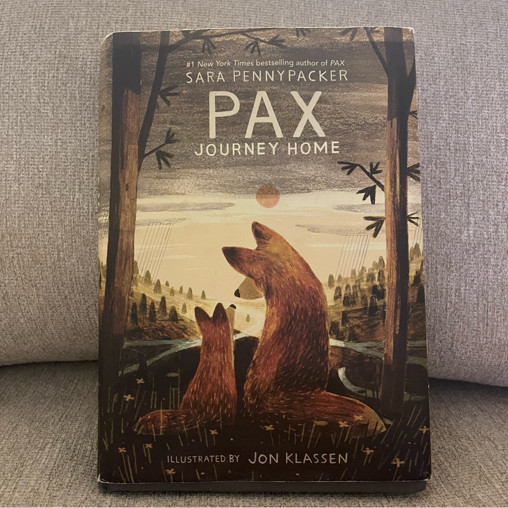 Pax Journey Home book for teens, kids, and young adults